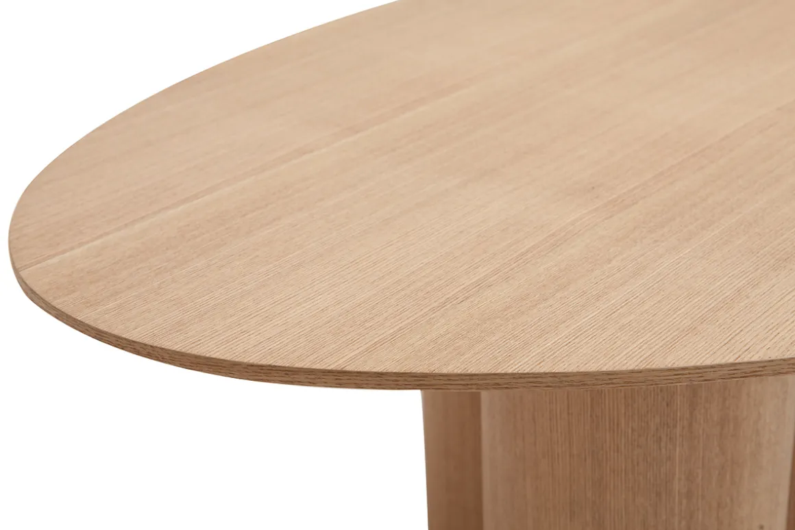 Miliboo Table Basse-Table basse design bois clair L78 cm HOLLEN