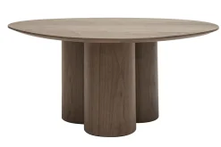 Miliboo Table Basse-Table basse design bois foncé noyer L78 cm HOLLEN