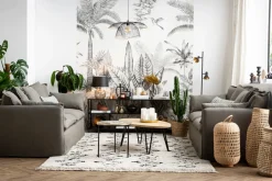 Miliboo Table Basse-Table basse ovale bois manguier massif L100 cm VIBES