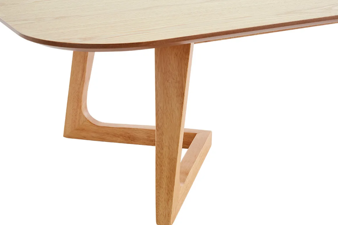 Miliboo Table Basse-Table basse rectangulaire scandinave bois clair L150 cm JUKE