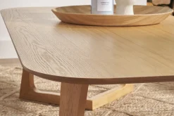 Miliboo Table Basse-Table basse rectangulaire scandinave bois clair L150 cm JUKE