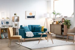 Miliboo Table Basse-Table basse scandinave bois clair L69 cm ARTIK