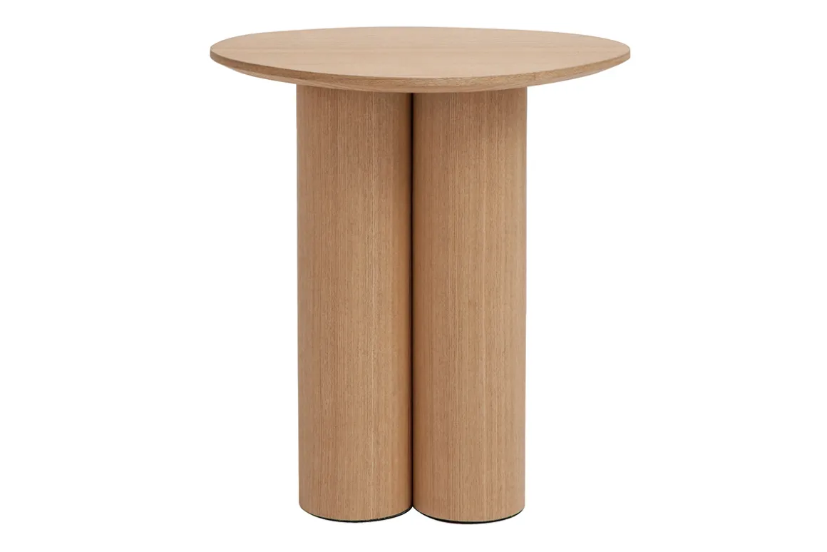 Miliboo Table Basse|Table D'appoint-Table d'appoint bois clair L44 cm HOLLEN