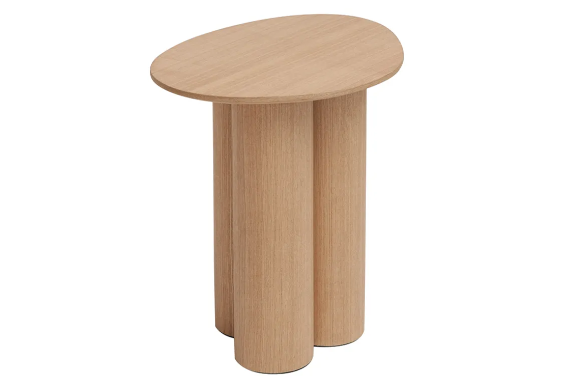 Miliboo Table Basse|Table D'appoint-Table d'appoint bois clair L44 cm HOLLEN