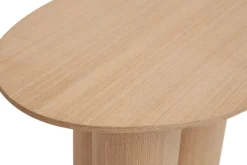 Miliboo Table Basse|Table D'appoint-Table d'appoint bois clair L44 cm HOLLEN