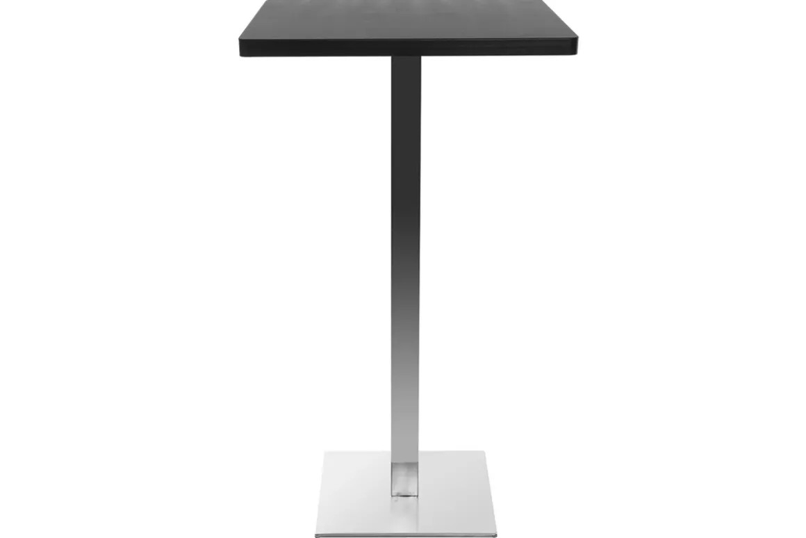 Miliboo Table De Bar / Bar-Table de bar design carrée noire L60 cm JORY