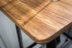 Miliboo Table De Bar / Bar-Table de bar design noire L70 cm JONES