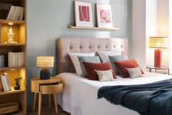 Miliboo Table De Chevet-Table de chevet ronde en bois clair avec tiroir D45 cm JUDITH