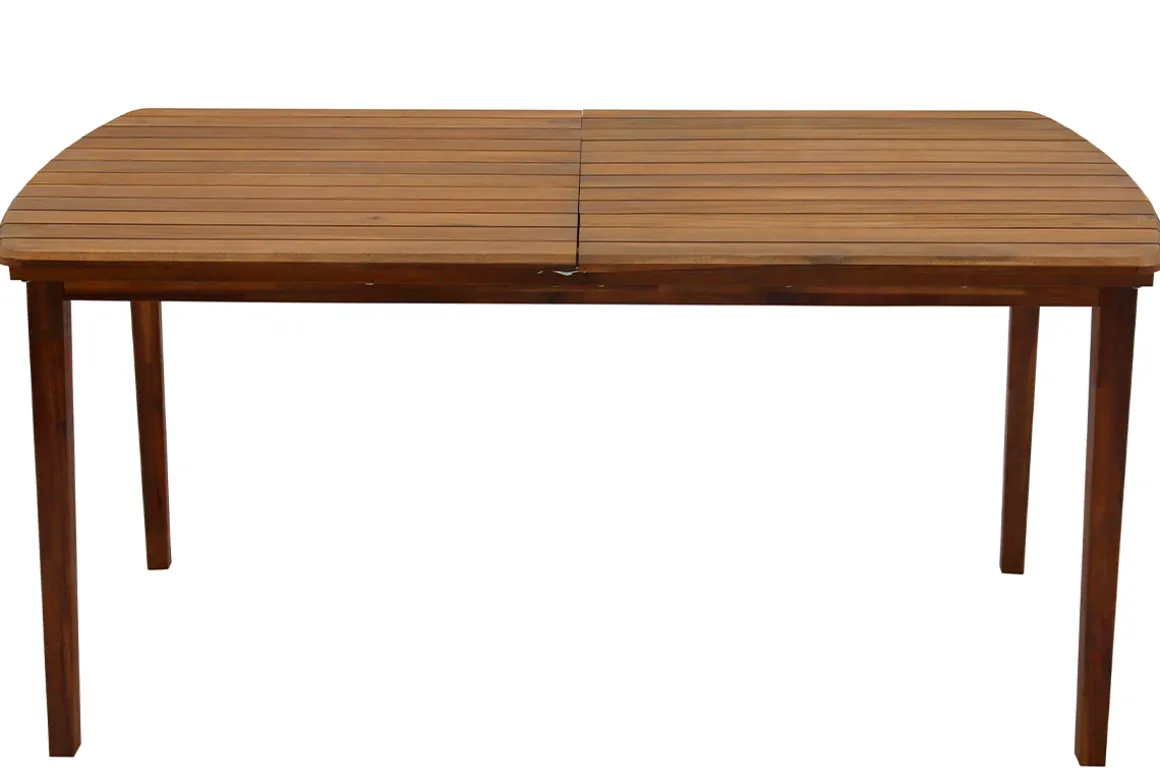 Miliboo Table De Jardin-Table de jardin extensible rectangulaire en bois massif L160-210 cm CANOPEE