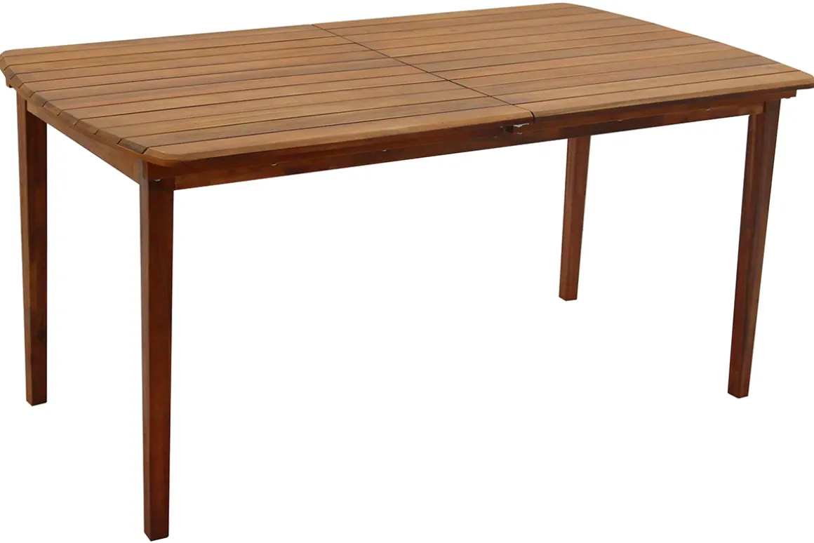 Miliboo Table De Jardin-Table de jardin extensible rectangulaire en bois massif L160-210 cm CANOPEE