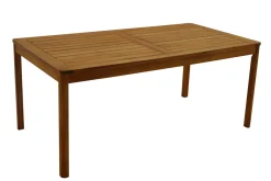 Miliboo Table De Jardin-Table de jardin rectangulaire en bois massif L180 cm AKIS