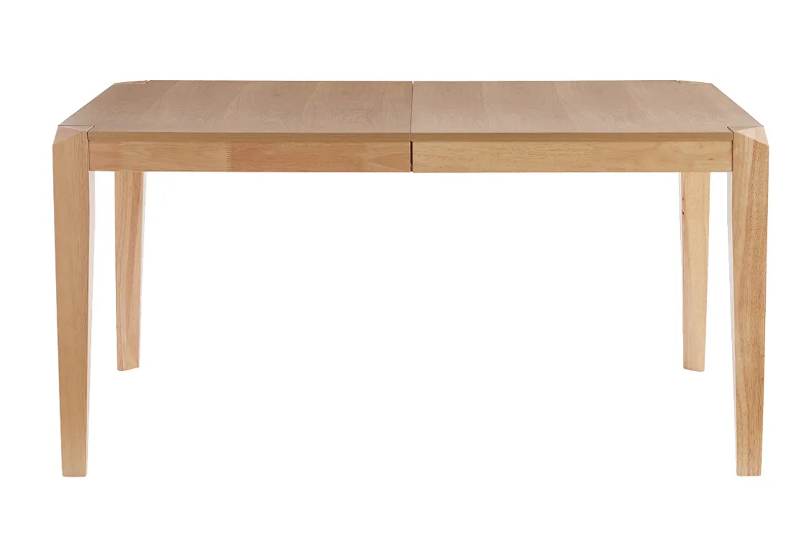 Miliboo Table Extensible-Table extensible rallonges intégrées rectangulaire en bois clair L150-180 cm BOLLY