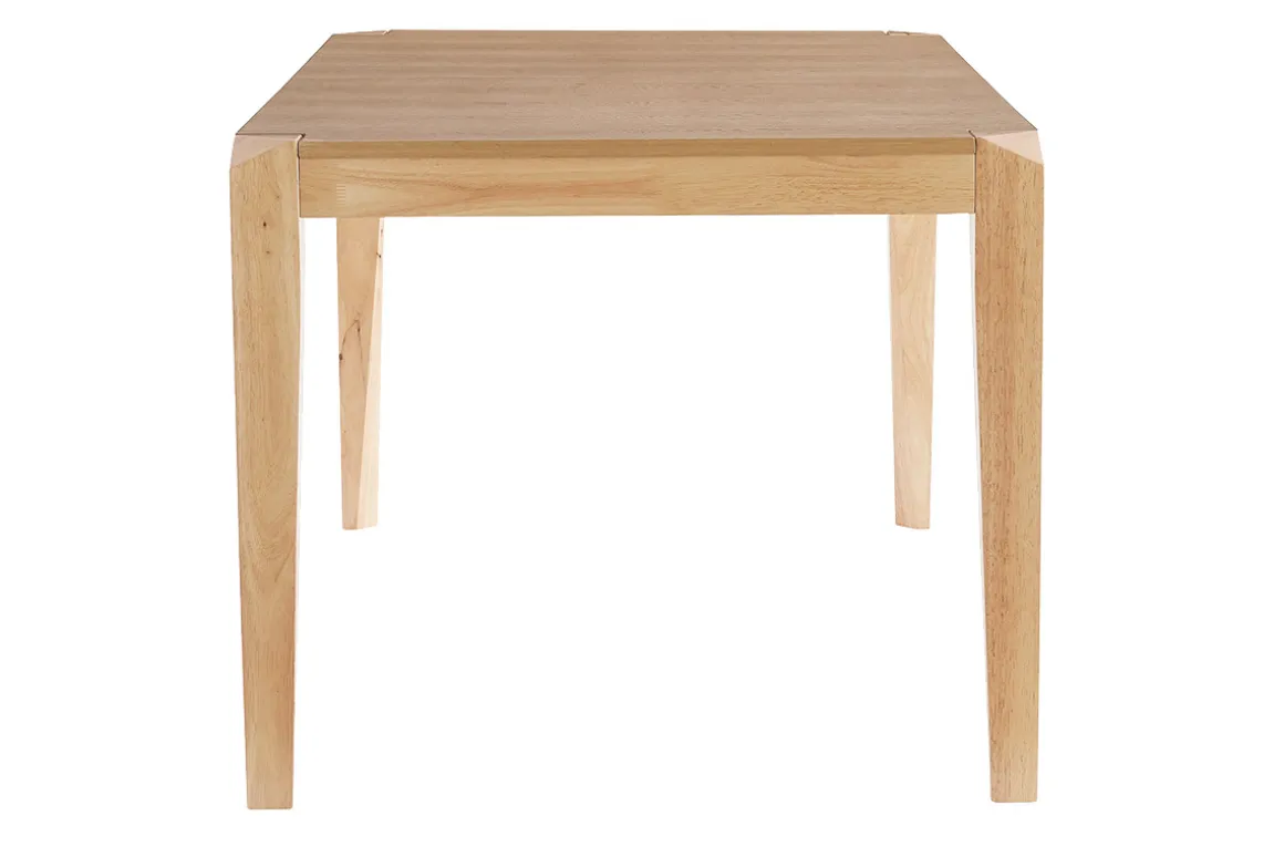 Miliboo Table Extensible-Table extensible rallonges intégrées rectangulaire en bois clair L150-180 cm BOLLY