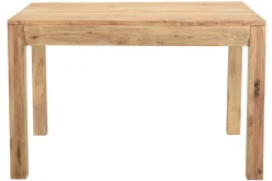 Miliboo Table Extensible-Table extensible rallonges intégrées rectangulaire en bois massif L120-210 cm BALTO