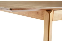 Miliboo Table Extensible-Table extensible rallonges intégrées rectangulaire en bois clair frêne L160-210 cm BONAVISTA