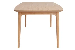Miliboo Table Extensible-Table extensible rallonges intégrées rectangulaire en bois clair L180-230 cm FIFTIES