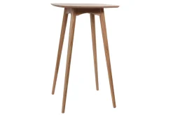 Miliboo Table De Bar / Bar-Table haute carrée frêne scandinave L60 cm BALTIK