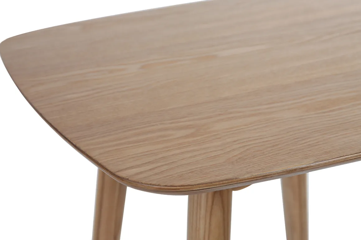 Miliboo Table De Bar / Bar-Table haute carrée frêne scandinave L60 cm BALTIK