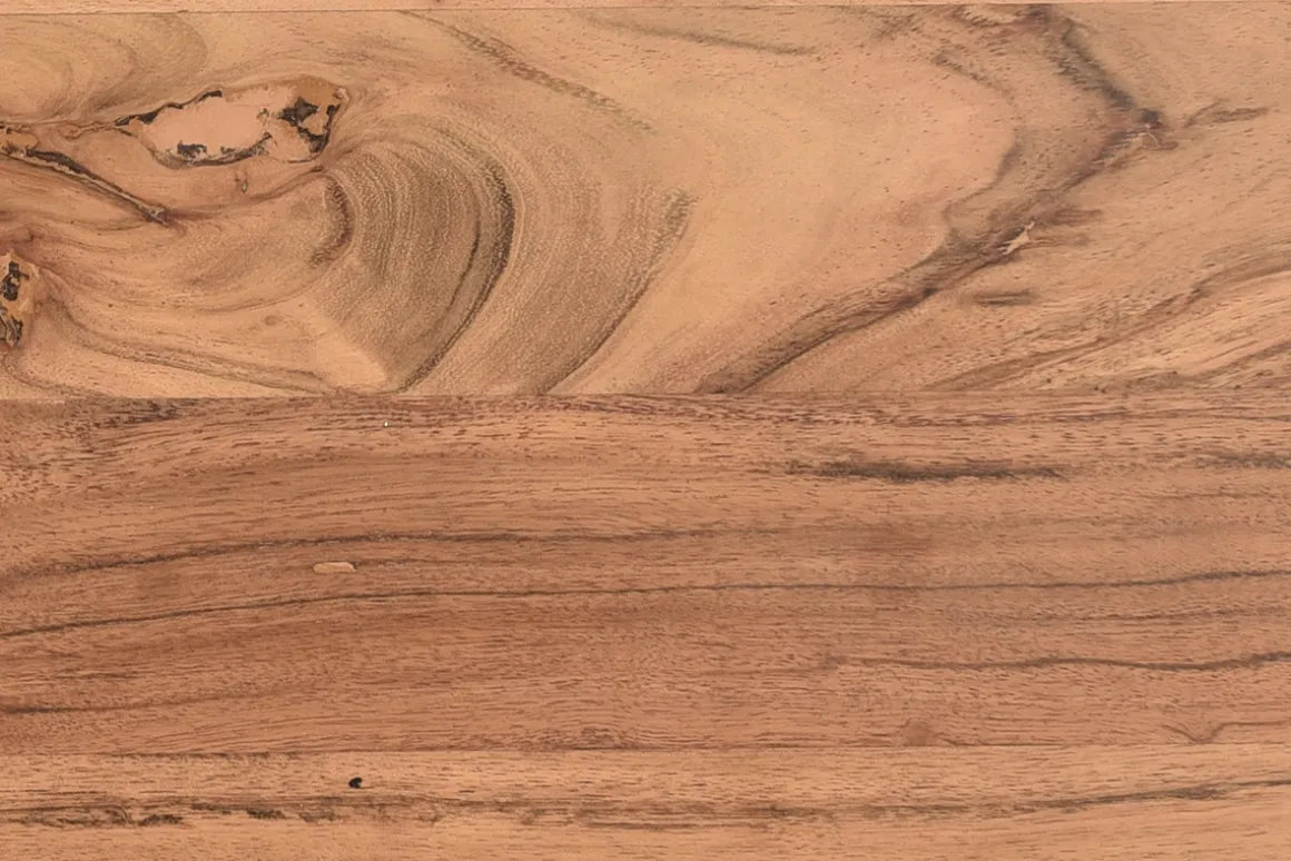 Miliboo Table Basse-Tables basses gigognes 2 plateaux en bois massif et métal noir SUZANE