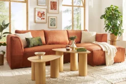 Miliboo Table Basse-Tables basses gigognes design en bois clair (lot de 2) FOLEEN