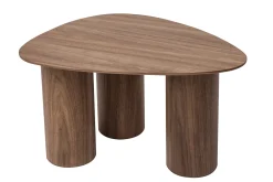 Miliboo Table Basse-Tables basses gigognes design en bois foncé (lot de 2) FOLEEN