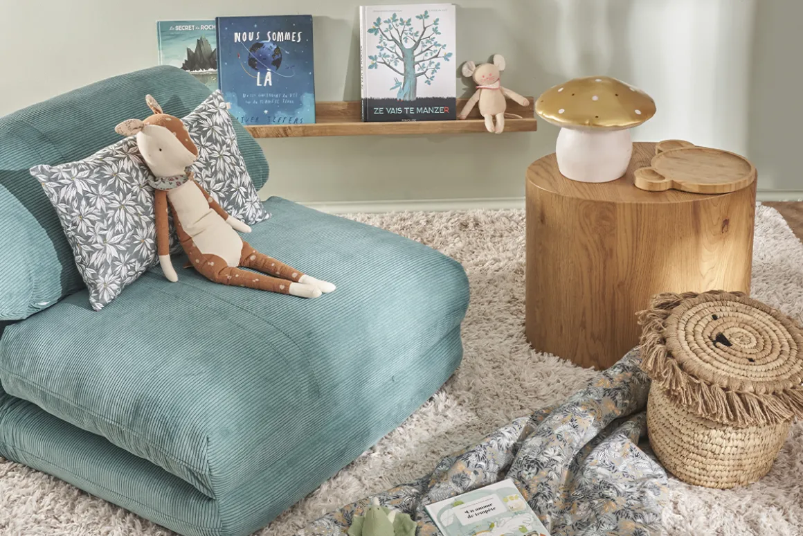 Miliboo Table Basse|Table D'appoint-Tables basses gigognes ovales scandinaves bois clair finition chêne (lot de 2) WOODY