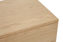 Miliboo Table De Chevet-Tables de chevet avec rangements 2 tiroirs scandinave bois clair chêne L50 cm (lot de 2) FREDDY