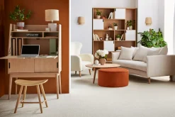 Miliboo Chaise Design|Chaise En Bois-Tabouret bas bois clair H46.5 DEMORY