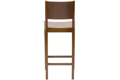Miliboo Tabouret De Bar-Tabouret de bar bois foncé noyer H65 cm MELVIL