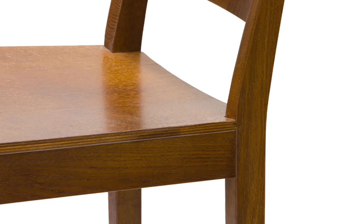 Miliboo Tabouret De Bar-Tabouret de bar bois foncé noyer H65 cm MELVIL