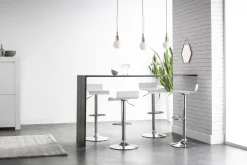 Miliboo Tabouret De Bar-Tabouret de bar design blanc SURF V2