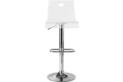 Miliboo Tabouret De Bar-Tabouret de bar design en plexiglas transparent (lot de 2) SATURNE