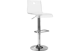 Miliboo Tabouret De Bar-Tabouret de bar design en plexiglas transparent (lot de 2) SATURNE