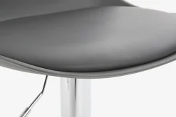 Miliboo Tabouret De Bar-Tabouret de bar design gris (lot de 2) STEEVY