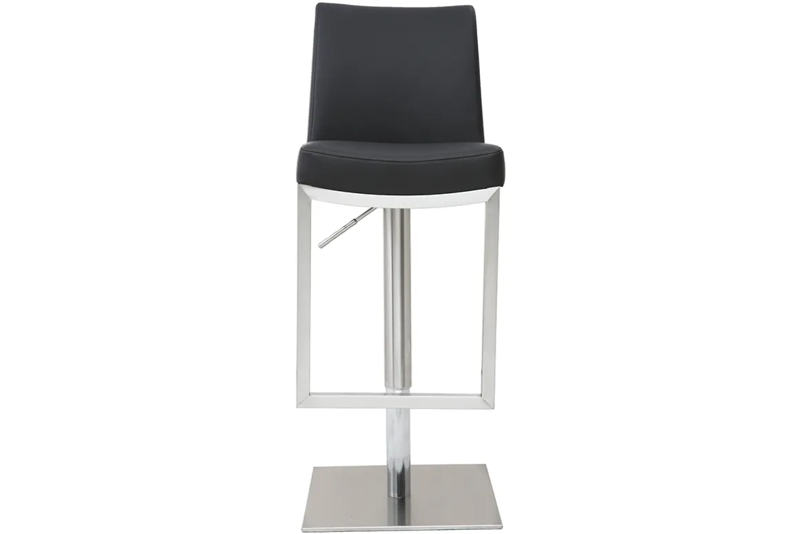 Miliboo Tabouret De Bar-Tabouret de bar design noir KYLE
