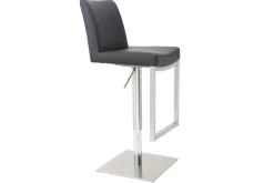 Miliboo Tabouret De Bar-Tabouret de bar design noir KYLE