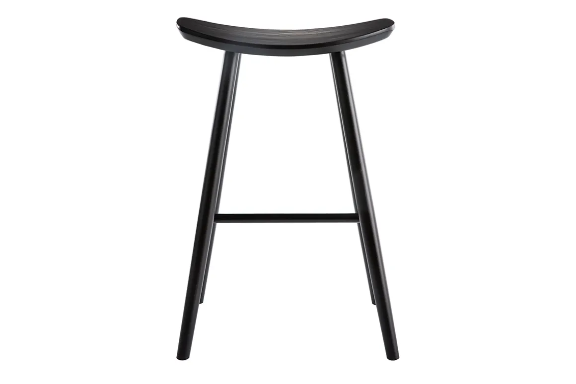 Miliboo Tabouret De Bar-Tabouret de bar design noir 72 cm DEMORY
