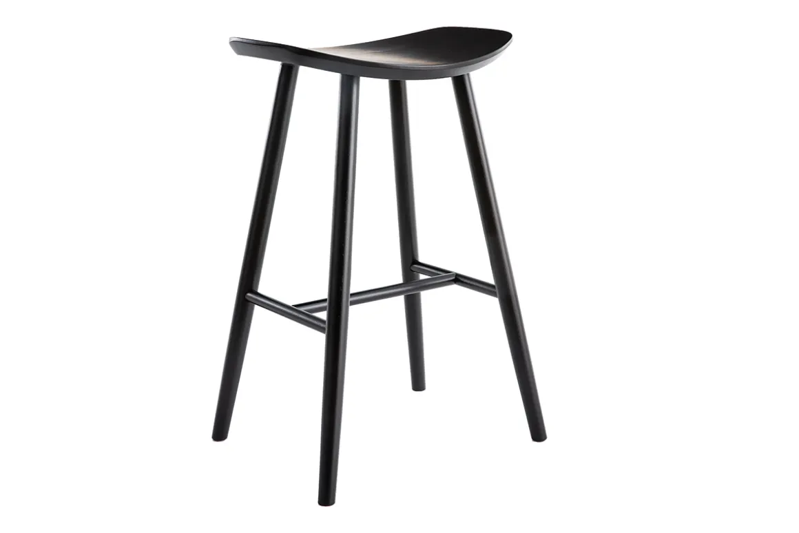 Miliboo Tabouret De Bar-Tabouret de bar design noir 72 cm DEMORY
