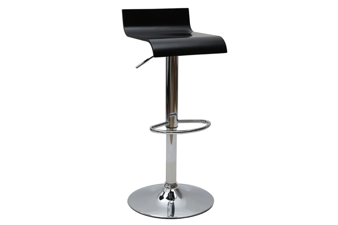 Miliboo Tabouret De Bar-Tabouret de bar design noir SURF V2
