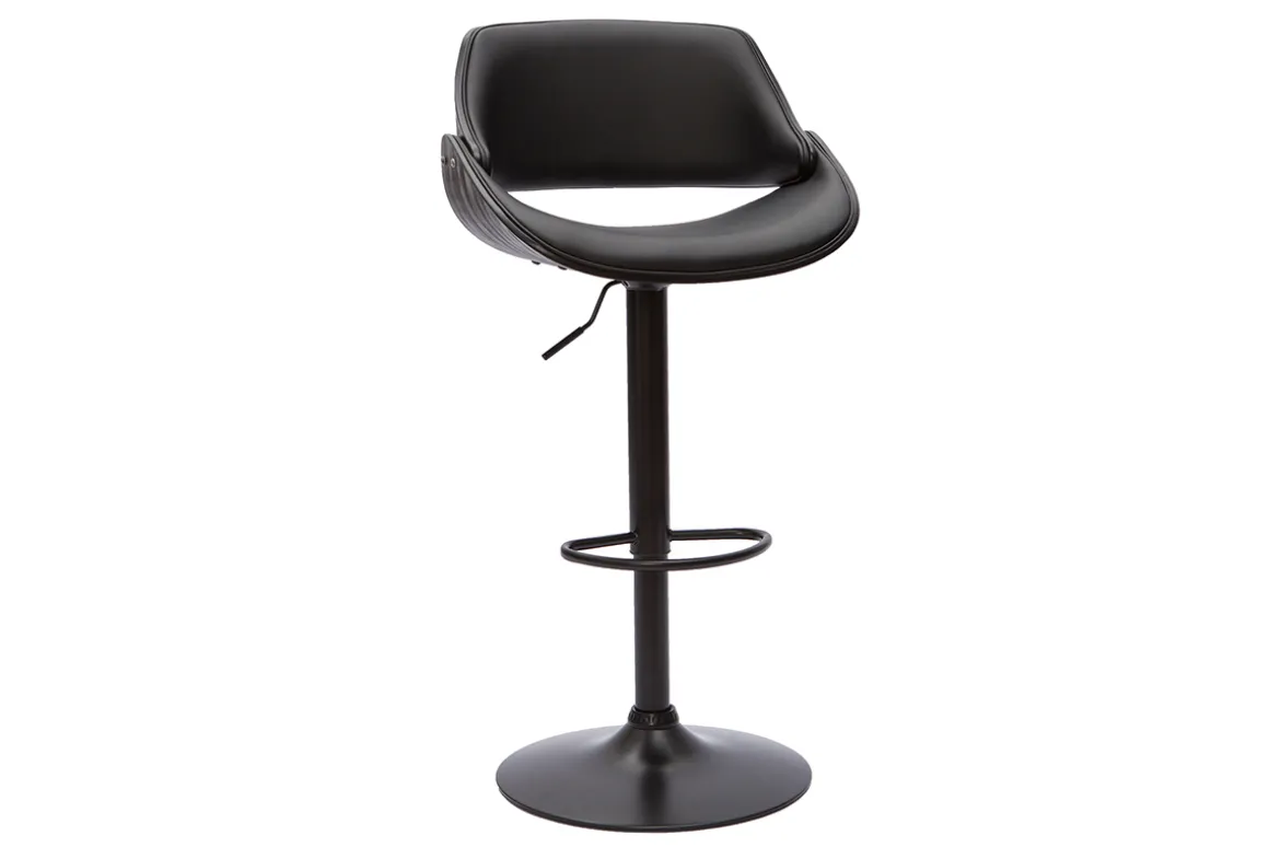 Miliboo Tabouret De Bar-Tabouret de bar design noir réglable pivotant 360° CLASH