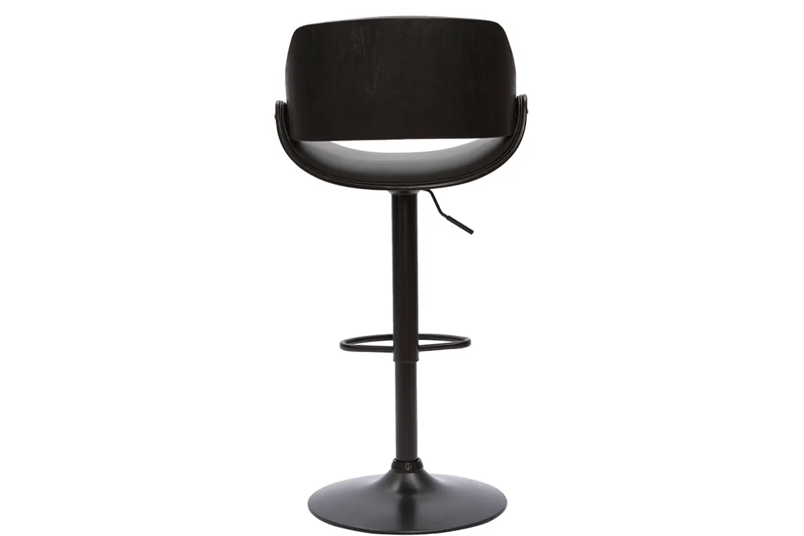 Miliboo Tabouret De Bar-Tabouret de bar design noir réglable pivotant 360° CLASH