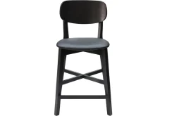 Miliboo Tabouret De Bar-Tabouret de bar noir H65 cm LUCIA