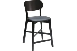 Miliboo Tabouret De Bar-Tabouret de bar noir H65 cm LUCIA