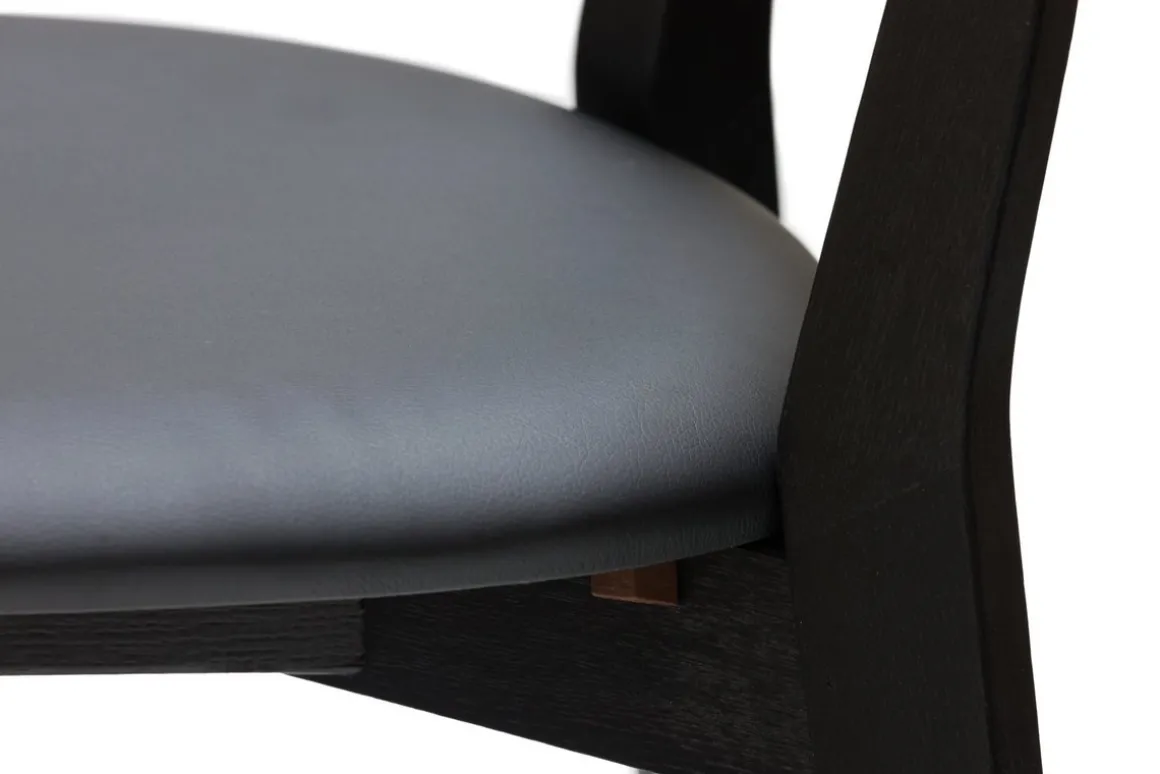 Miliboo Tabouret De Bar-Tabouret de bar noir H65 cm LUCIA