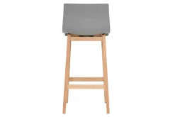 Miliboo Tabouret De Bar-Tabourets de bar design bois et gris clair H65 cm (lot de 2) NEW SURF