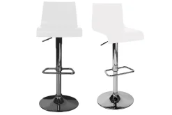 Miliboo Tabouret De Bar-Tabourets de bar design blancs (lot de 2) NEWSURF