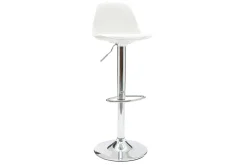 Miliboo Tabouret De Bar-Tabourets de bar design blancs (lot de 2) STEEVY