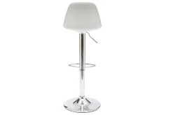 Miliboo Tabouret De Bar-Tabourets de bar design blancs (lot de 2) STEEVY