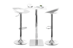 Miliboo Tabouret De Bar-Tabourets de bar design blanc (lot de 2) PHENIX