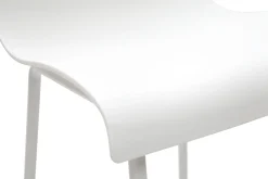 Miliboo Tabouret De Bar-Tabourets de bar design blanc 76 cm (lot de 2) ONA